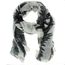 ECHARPE - FOULARD Foulard tête de mort ailée, noir