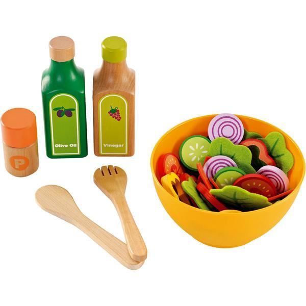 DINETTE CUISINE Hape Cuisine Set de salade jouet en bois enfant