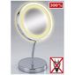 MIROIR SALLE DE BAIN  Miroir sur pied grossissant rétro-éclairé par LED