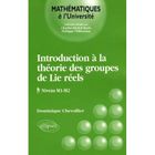 SCIENCES / TECH / MEDECINE Introduction a la théorie des groupes de lie ré...