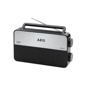 AEG TR 4152 Radio Portable 3 Bandes Fm/Am/Lw - Antenne Télescopique + Entrée Aux Pour MP3