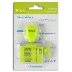 TOGA Tampon a messages vacances