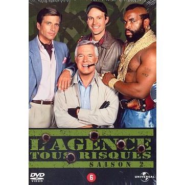 L'AGENCE TOUS RISQUES Saison 2, Coffret 6 DVD en dvd série pas cher