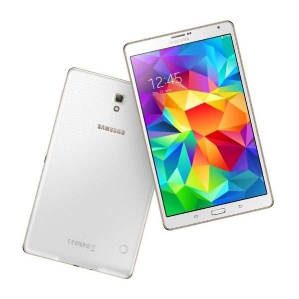 SAMSUNG GALAXY TAB S 8,4 16 GO BLANC TABLETTE La Galaxy Tab S de