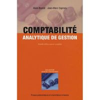 ENTREPRISE / ECONOMIE / DROIT COMPTABILITE ANALYTIQUE DE GESTION