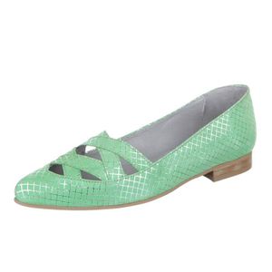 ESCARPIN Chaussures femmes Escarpins confort cuir vert