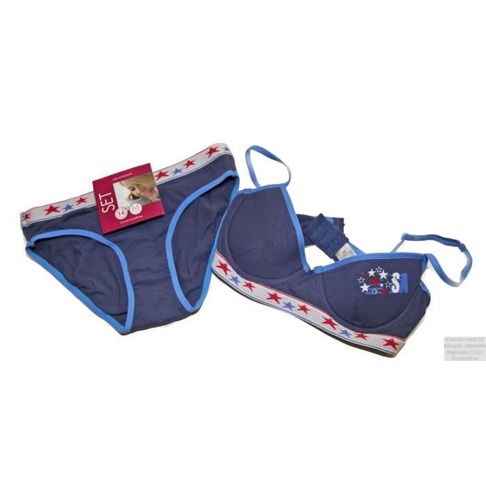 Ensemble Lingerie Soutien Gorge Culotte Fille Achat Vente Soutien Gorge