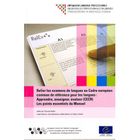 SCOLAIRE - ETUDIANT RELIER LES EXAMENS DE LANGUES AU CADRE EUROPEEN CO