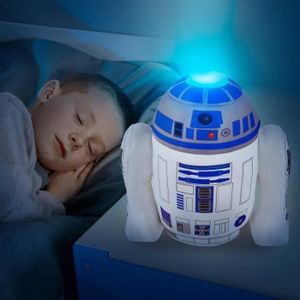 STAR WARS Doudou Lumineux et Veilleuse 2-en-1 GoGlow R2D2 - Worlds Apart