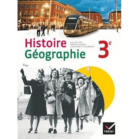 JEUNESSE ADOLESCENT Histoire géographie ; 3ème ; manuel de lélève