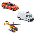 VEHICULE MINIATURE Norev Pack 5 voitures d'Urgences