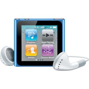 BALADEUR MP3 / MP4 Apple iPod Nano 8 Go Blue
