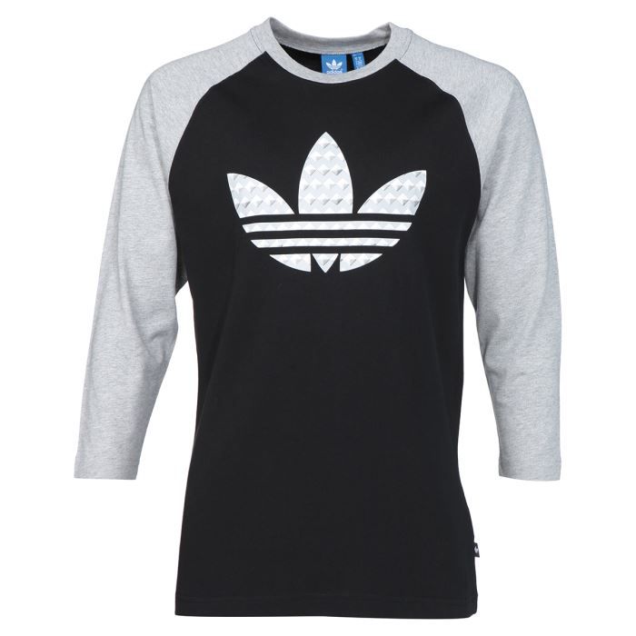 t shirt manche longue adidas homme