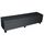 Banc avec rangement Kriens XXL en cuircoloris gris