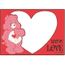 MIROIR - PSYCHE BISOUNOURS - Miroir 100% Love
