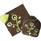 PORTE BÉBÉ BABYMOOV Porte-bébé écharpe à nouer Chocolat/vert