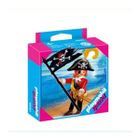  Playmobil Pirate avec drapeau