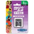 CARTE MEMOIRE Mémoire micro SD card SDHC 8Go (T-Flash)