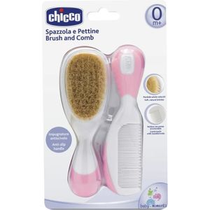 CHICCO Brosse et Peigne Rose