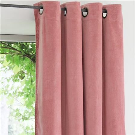 rideau rose pale occultant