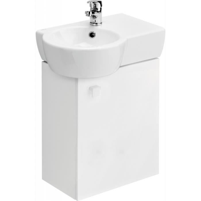 Meuble gain de place + vasque à gauche Nano - Achat ...