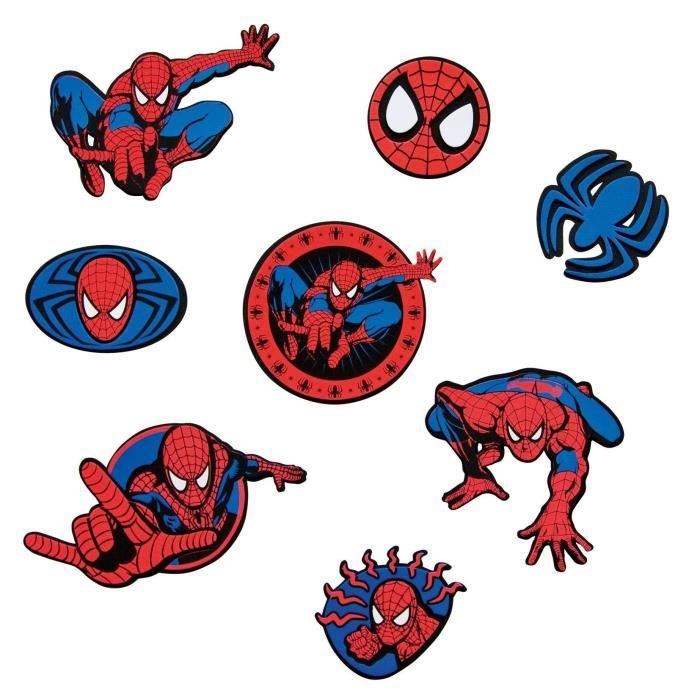 Décoration Murale Spiderman Achat Vente Stickers Cdiscount 6371