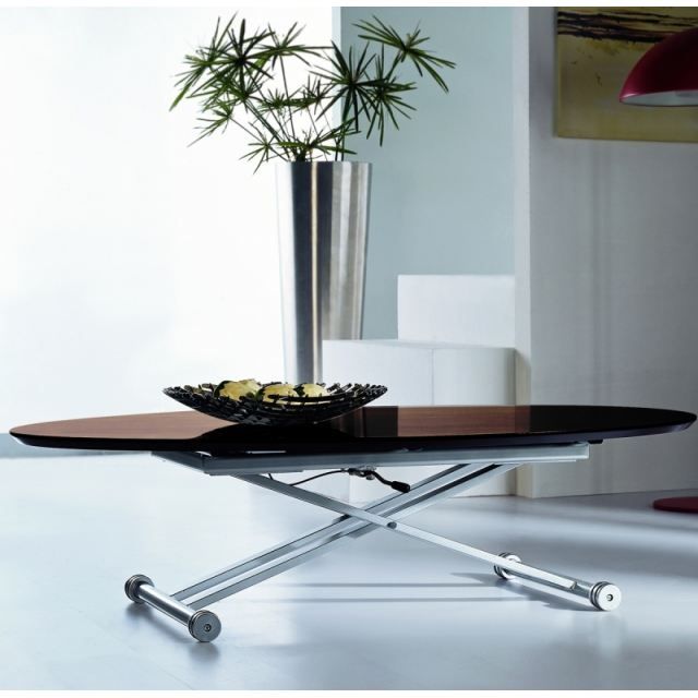 table transformable ovale
