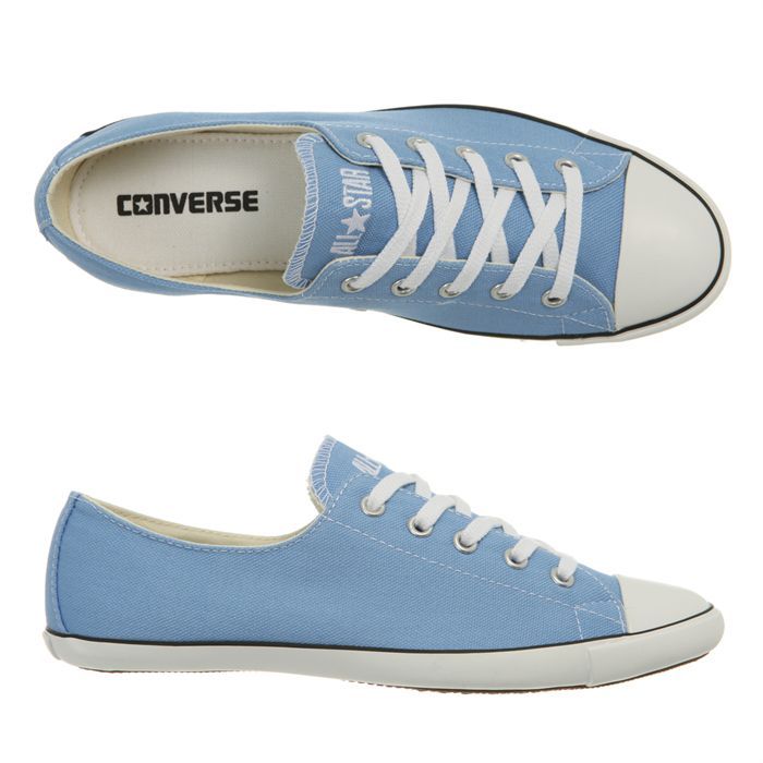 Converse All Star Basse Bleu Femme Converse All Star Basse Bleu Femme