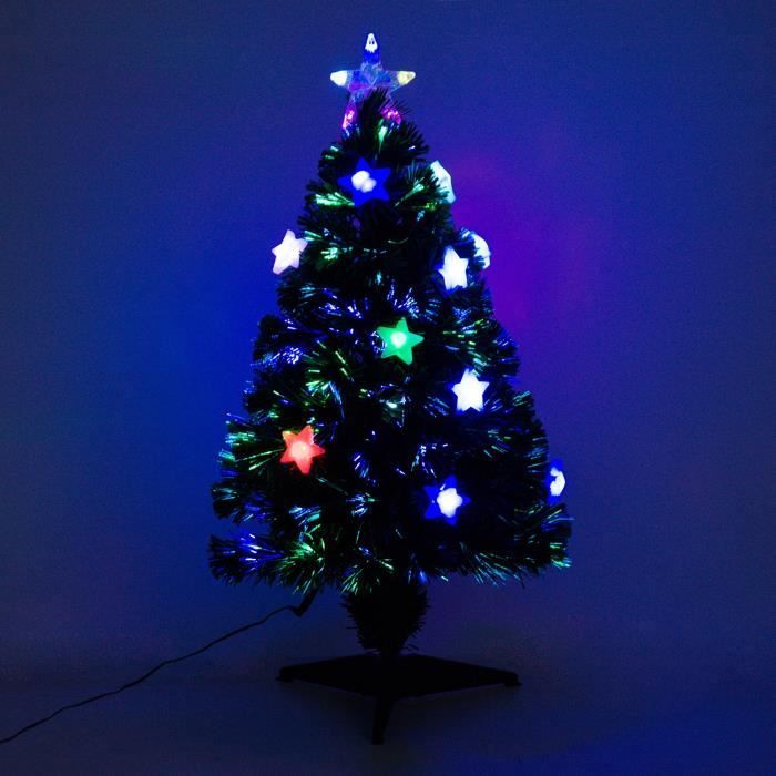 SAPIN DE NOËL ÉLECTRIQUE LED ARTIFICIEL VERT 90CM Achat / Vente sapin