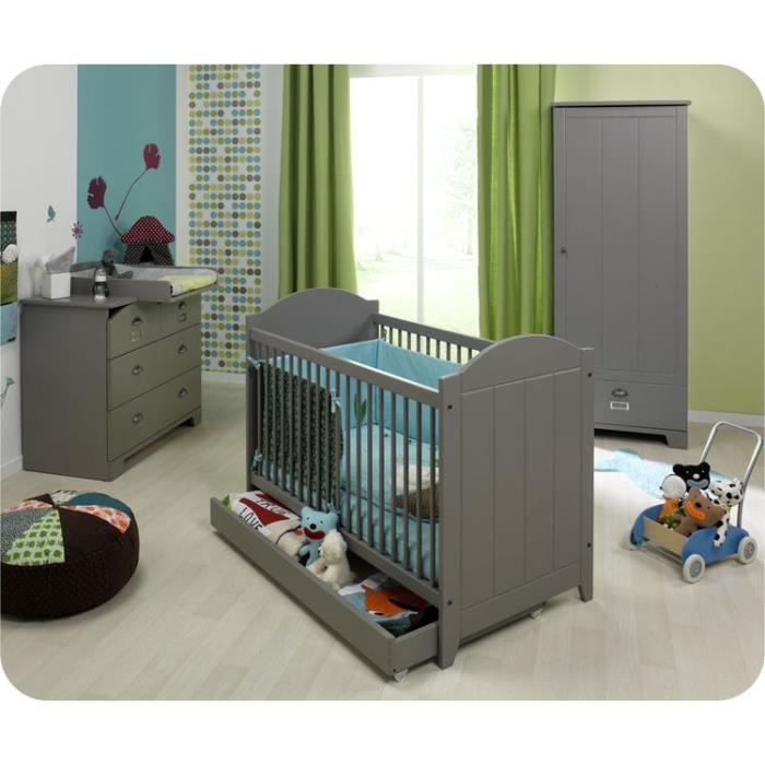Chambre grise et verte ~ tazmik.com for . Chambre bebe vert bleu