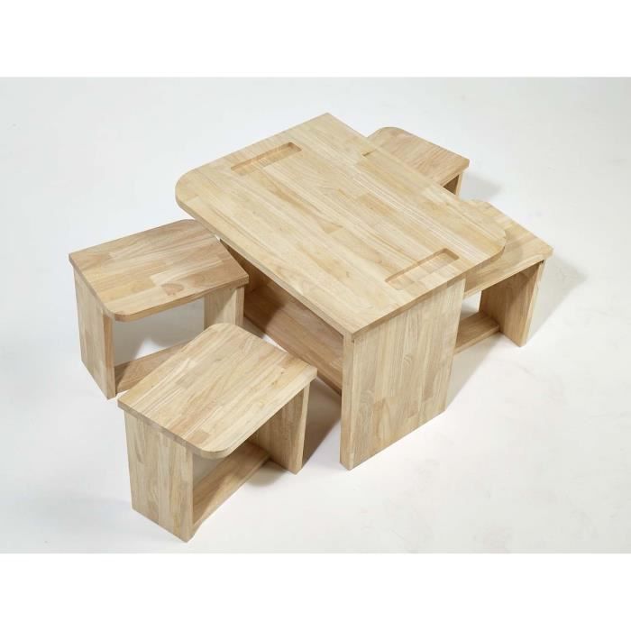 table enfant en bois massif Achat / Vente table et chaise table