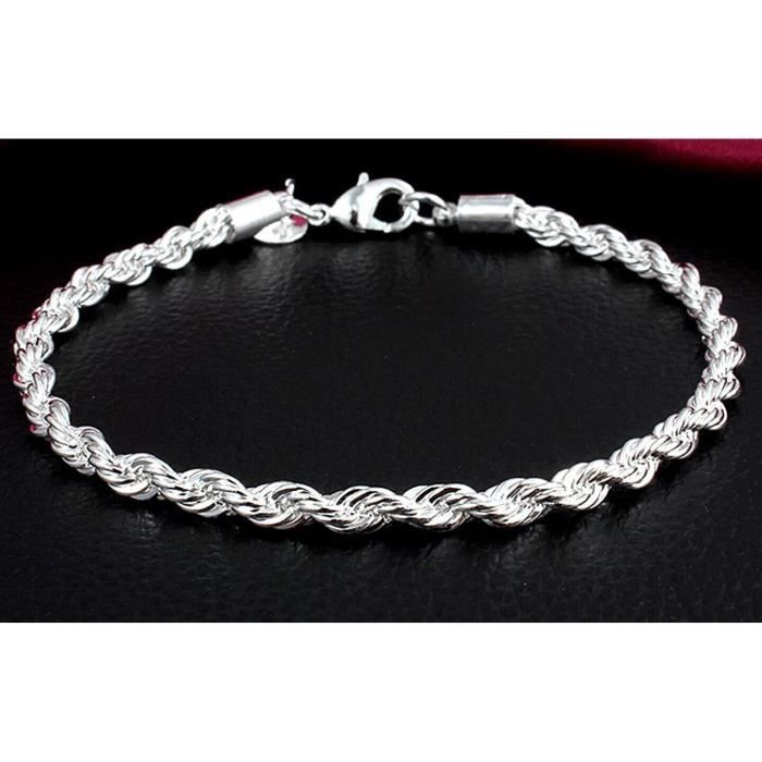 Bracelet Femme Argent fin 925 Argenté Achat Vente bracelet