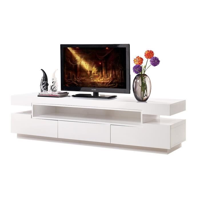meuble tv design blanc laqué 3 tiroirs palace 200 cm - achat ... - Meuble Tv Design Blanc Laque Cavalli meuble tv design blanc laqué 3 tiroirs palace 200 cm - achat ... - Meuble Tv Design Blanc Laque Cavalli