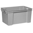 BOITE DE RANGEMENT Box de rangement  MAXI CROWNEST 50L Gris