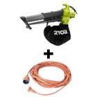 ASPIRATEUR - SOUFFLEUR  RYOBI Aspirateur électrique 2800 W + rallonge 10 M