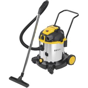 STANLEY Aspirateur eau et poussi?re 1600 W cuve 50 L en inox avec prise pour outil électroportatif