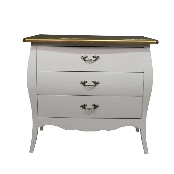 commode blanche baroque pas cher