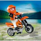 UNIVERS MINIATURE COMPLET Playmobil Enfant Et Motocross