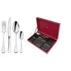 COUVERTS - MENAGERE Confidence - Colis-Ecrin Rouge - 50 Pièces