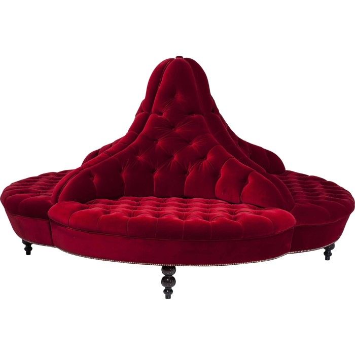 Canape Rond Boudoir 4 Places Kare Design - Achat / Vente ...