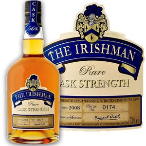 WHISKY-BOURBON-SCOTCH Irishman Cask Strength