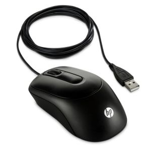 HP Souris filaire noire X900
