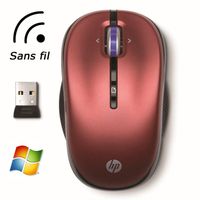 SOURIS HP Souris optique rouge sonoma