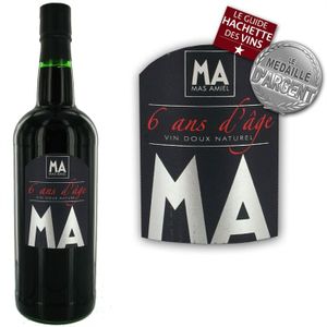 VIN ROUGE Mas Amiel 6 ans d'âge