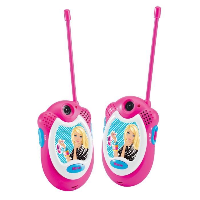 Lexibook Barbie Une paire de talkie walkie aux couleurs de Barbie