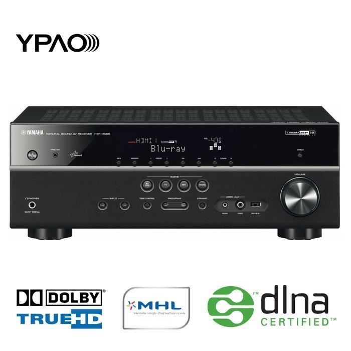 YAMAHA HTR4066BL Amplificateur Home Cinéma 5.1 amplificateur, prix