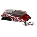 VEHICULE MINIATURE Double Super Lanceur Blanc et rouge + 1 Voiture