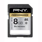  PNY carte SD 8 Go classe 6