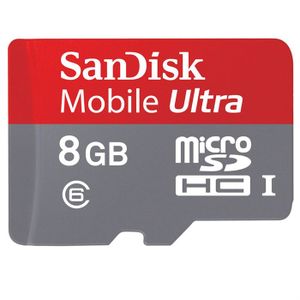 CARTE MEMOIRE SANDISK Micro SD 8 Go CARTE MEMOIRE SANDISK Micro SD 8 Go