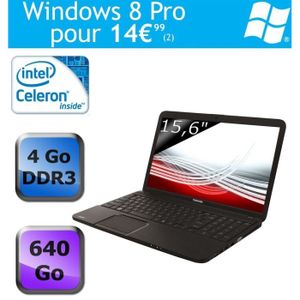 ORDINATEUR PORTABLE Toshiba Satellite C850-13E